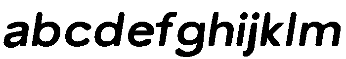 Inkora Sans Bold Italic FONT