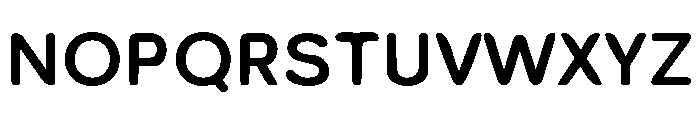 Inkora Sans Bold Font UPPERCASE