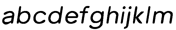 Inkora Sans Italic FONT