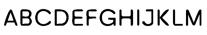 Inkora Sans Regular Font UPPERCASE