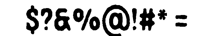 Inkquest Regular Font OTHER CHARS