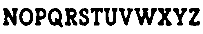Inkquest Regular Font UPPERCASE