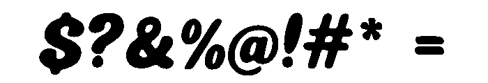 Inkstorm Font OTHER CHARS