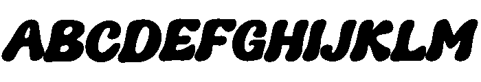 Inkstorm Font UPPERCASE