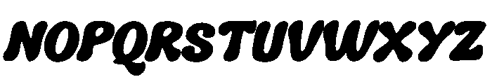 Inkstorm Font UPPERCASE