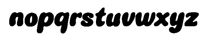 Inkstorm Font LOWERCASE