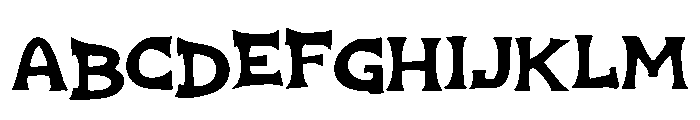 Inkwing_Sparrow Font UPPERCASE