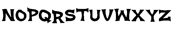 Inkwing_Sparrow Font UPPERCASE