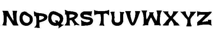 Inkwing_Sparrow Font LOWERCASE