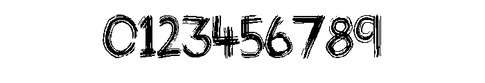 Inky Paint Stroke By Sq Regular Font OTHER CHARS