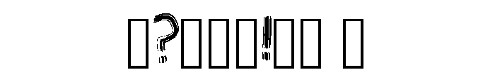 Inky Paint Stroke By Sq Regular Font OTHER CHARS