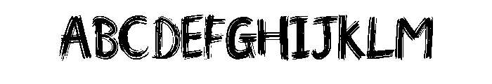 Inky Paint Stroke By Sq Regular FONT