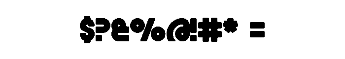 Inky Ripples Regular Font OTHER CHARS