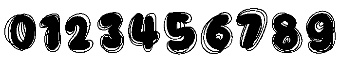 Inky Swirl Font OTHER CHARS