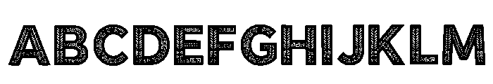 Inman Regular Font UPPERCASE
