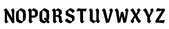 Inn Regular Font LOWERCASE