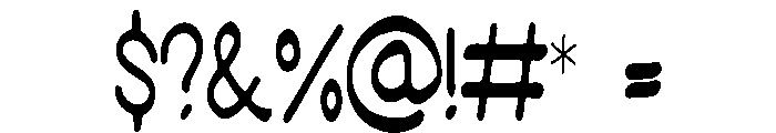 Inner_Radiance Font OTHER CHARS