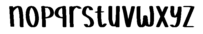 Inner Thought Font LOWERCASE