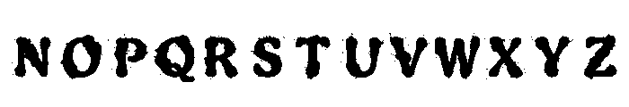 Inora Regular Font UPPERCASE
