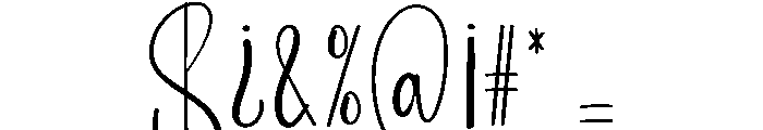 Install Jumping Font OTHER CHARS