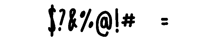 Instructions Font OTHER CHARS