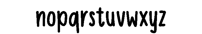 Instructions Font LOWERCASE