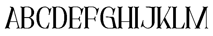 Intimate Font UPPERCASE