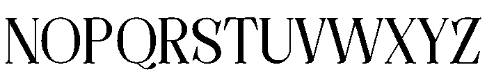 Intimate Font UPPERCASE