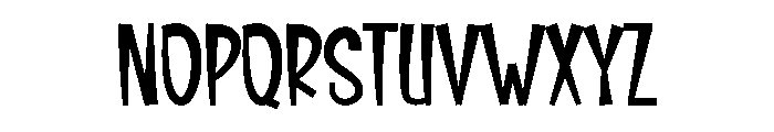 Introvert1 Font UPPERCASE