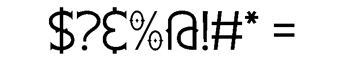 Intruder Mission Font OTHER CHARS