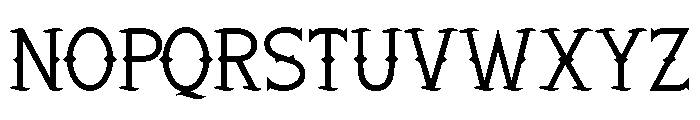Intruder Mission Font LOWERCASE