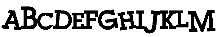 Inventive CF Font UPPERCASE