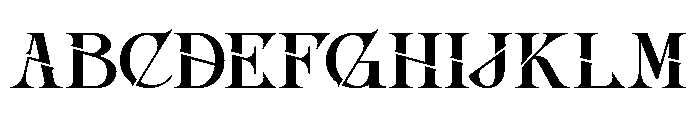 Inword Font UPPERCASE
