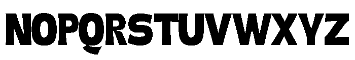 infra Regular Font UPPERCASE