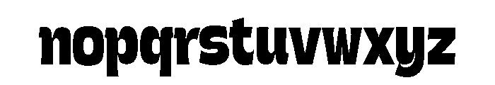 infra Regular Font LOWERCASE