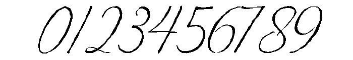 inkvera script Regular Font OTHER CHARS