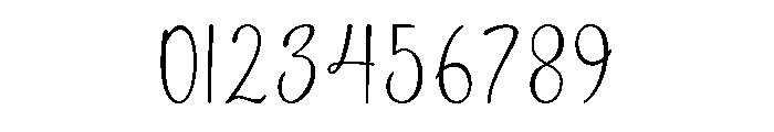 intheline-Regular Font OTHER CHARS