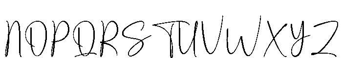 intheline-Regular Font UPPERCASE