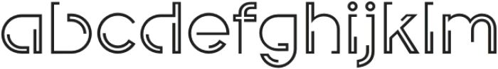 INDEPENDENT otf (400) Font LOWERCASE