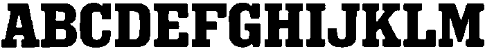 INKORA BLOCK Regular otf (400) Font UPPERCASE