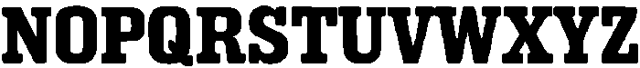 INKORA BLOCK Regular otf (400) Font UPPERCASE