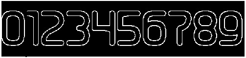 INSERT COIN-Hollow-Inverse otf (400) Font OTHER CHARS