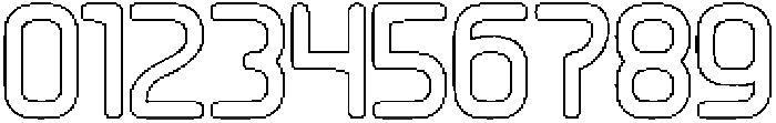 INSERT COIN-Hollow otf (400) Font OTHER CHARS