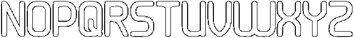 INSERT COIN-Hollow otf (400) Font UPPERCASE