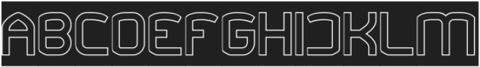 INTERNET STAR-Hollow-Inverse otf (400) Font UPPERCASE