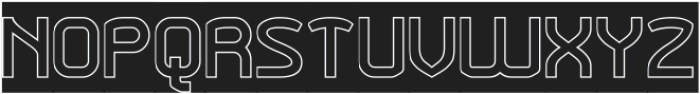 INTERNET STAR-Hollow-Inverse otf (400) Font UPPERCASE