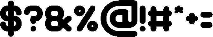 INVISIBLE Bold otf (700) Font OTHER CHARS