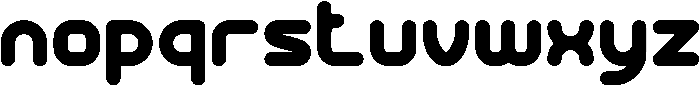 INVISIBLE Bold otf (700) Font LOWERCASE