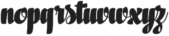 In And Out Black Regular otf (900) Font LOWERCASE