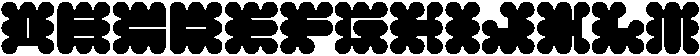 In Bloom Regular otf (400) Font UPPERCASE